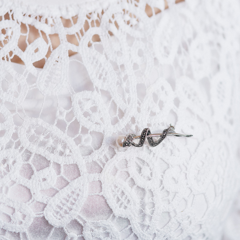 0840 Брошь (Ag 925)