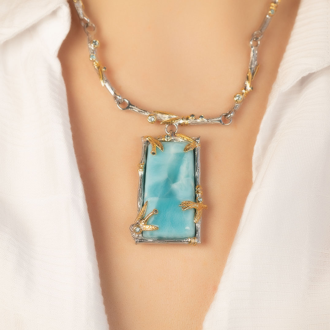 003110 Колье (Ag 925)