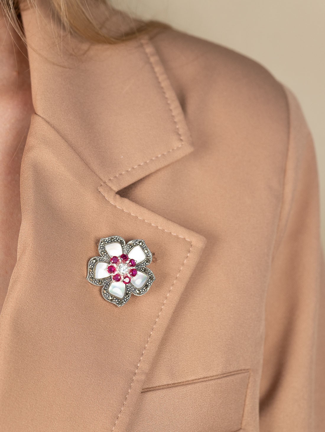 91531 Брошь-кулон (Ag 925)