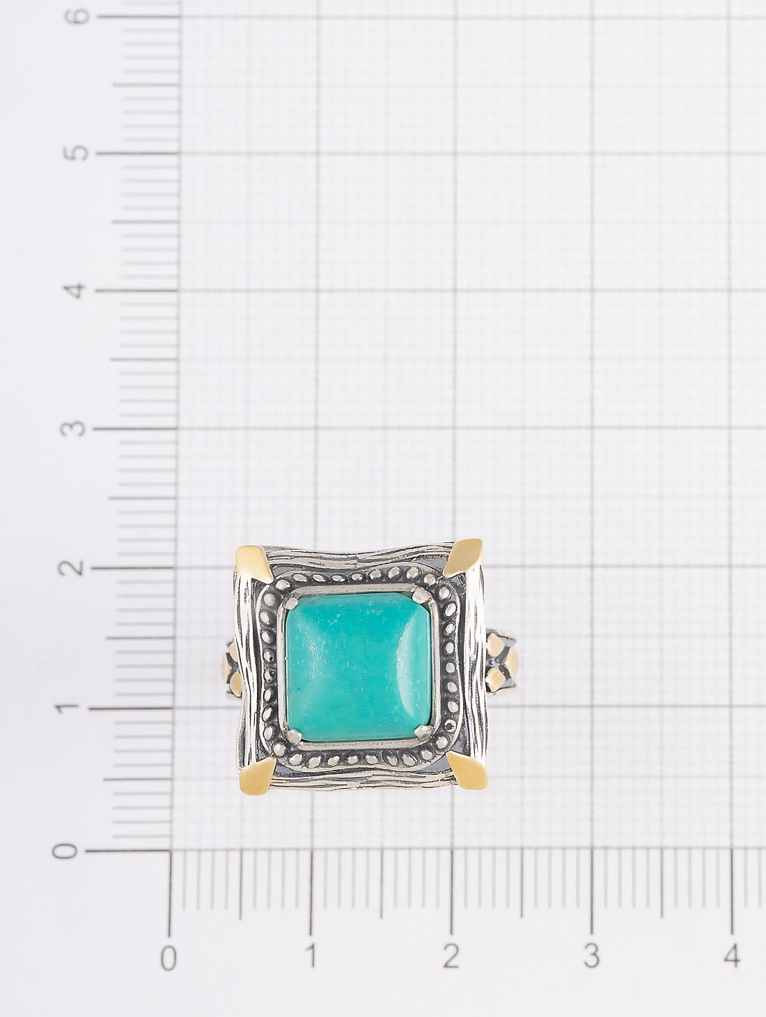 Rrr1340z Бирюза Кольцо (Ag 925)