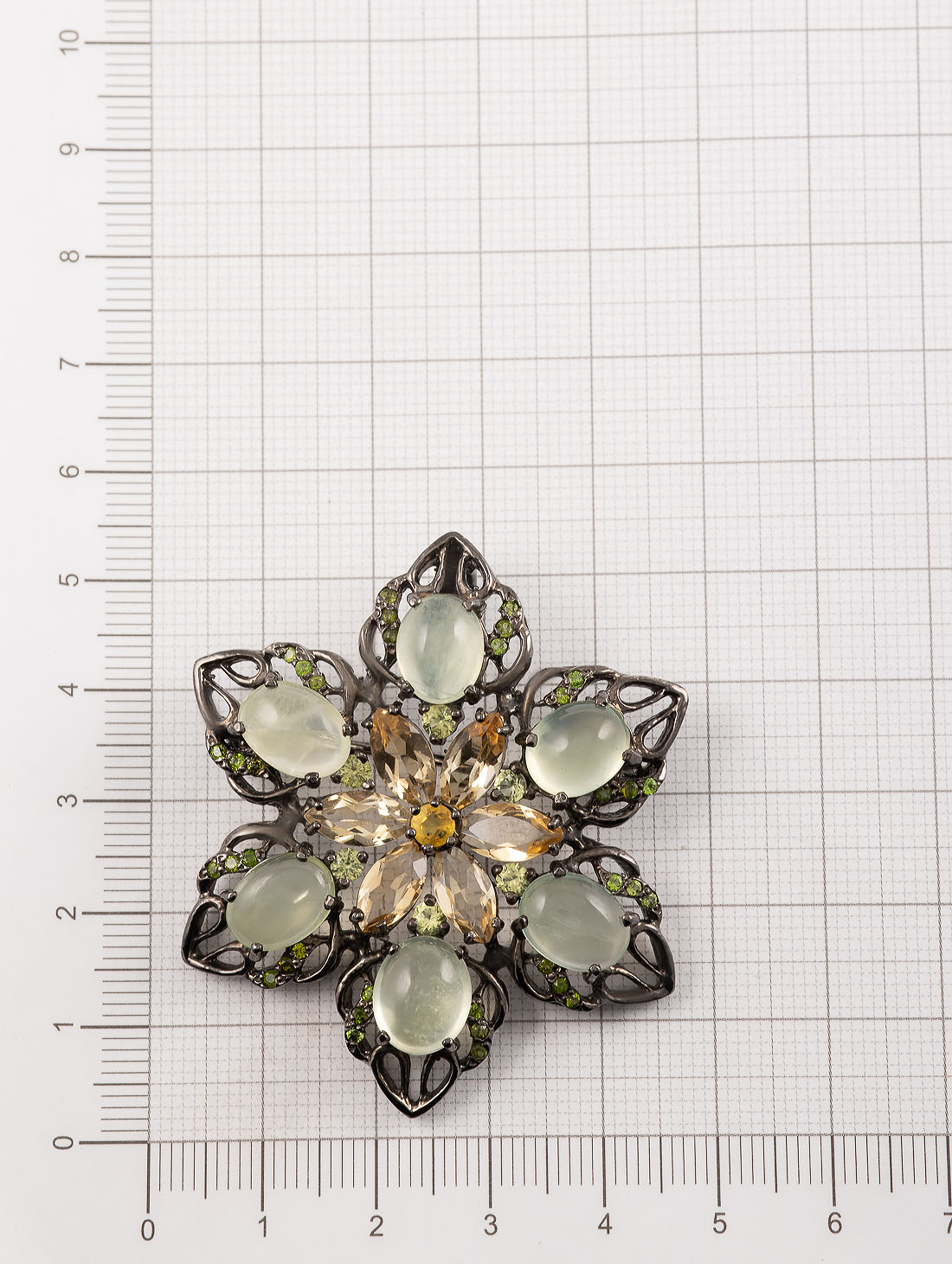 042347 Брошь-кулон (Ag 925)