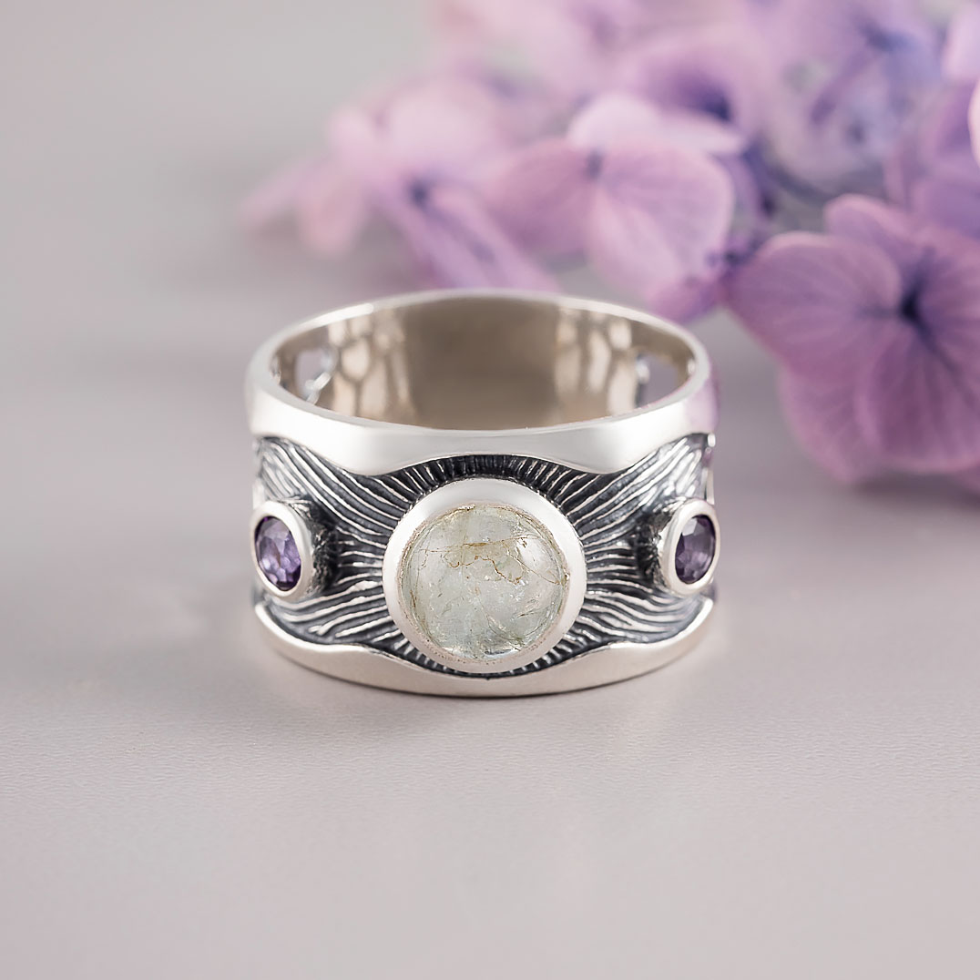 75821акв Кольцо (Ag 925)