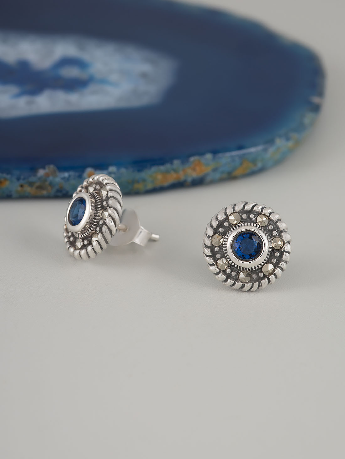 300204 Серьги пуссеты (Ag 925)