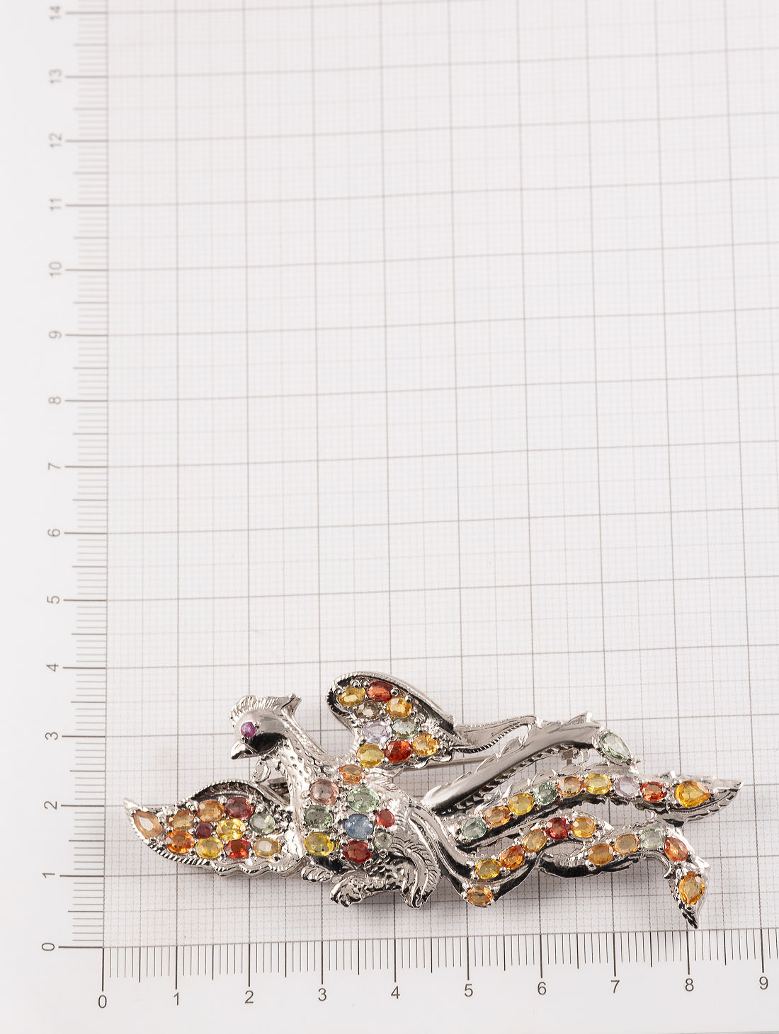 042361 Брошь-кулон (Ag 925)