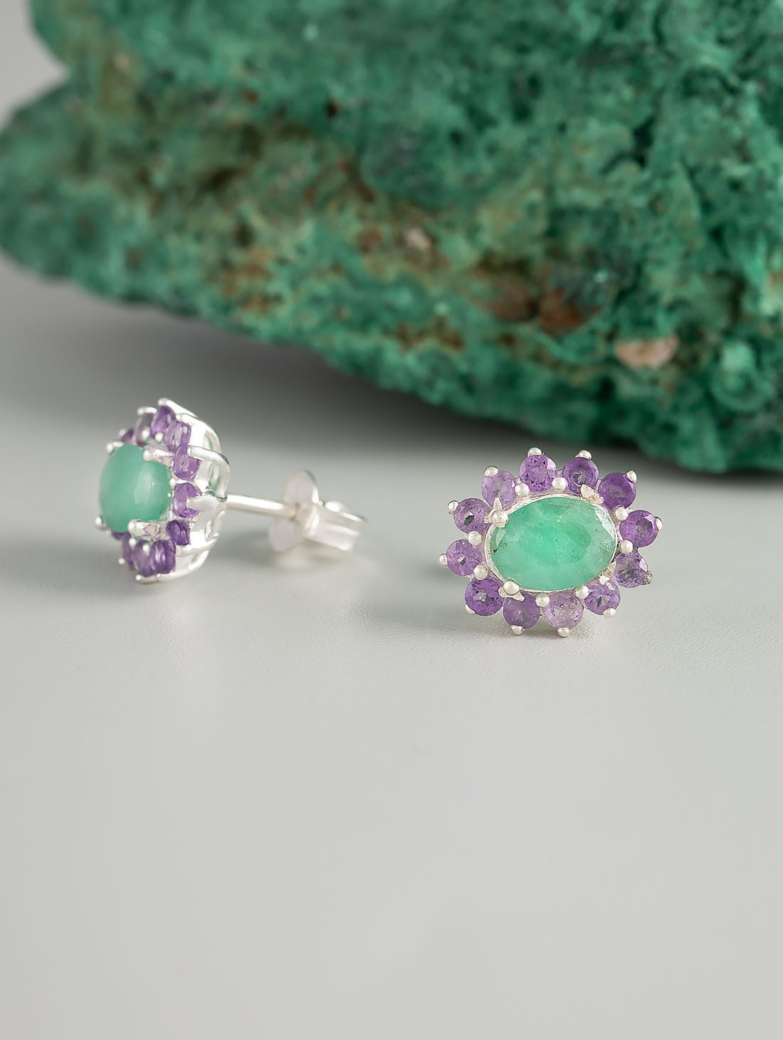 9460 Серьги пуссеты (Ag 925)