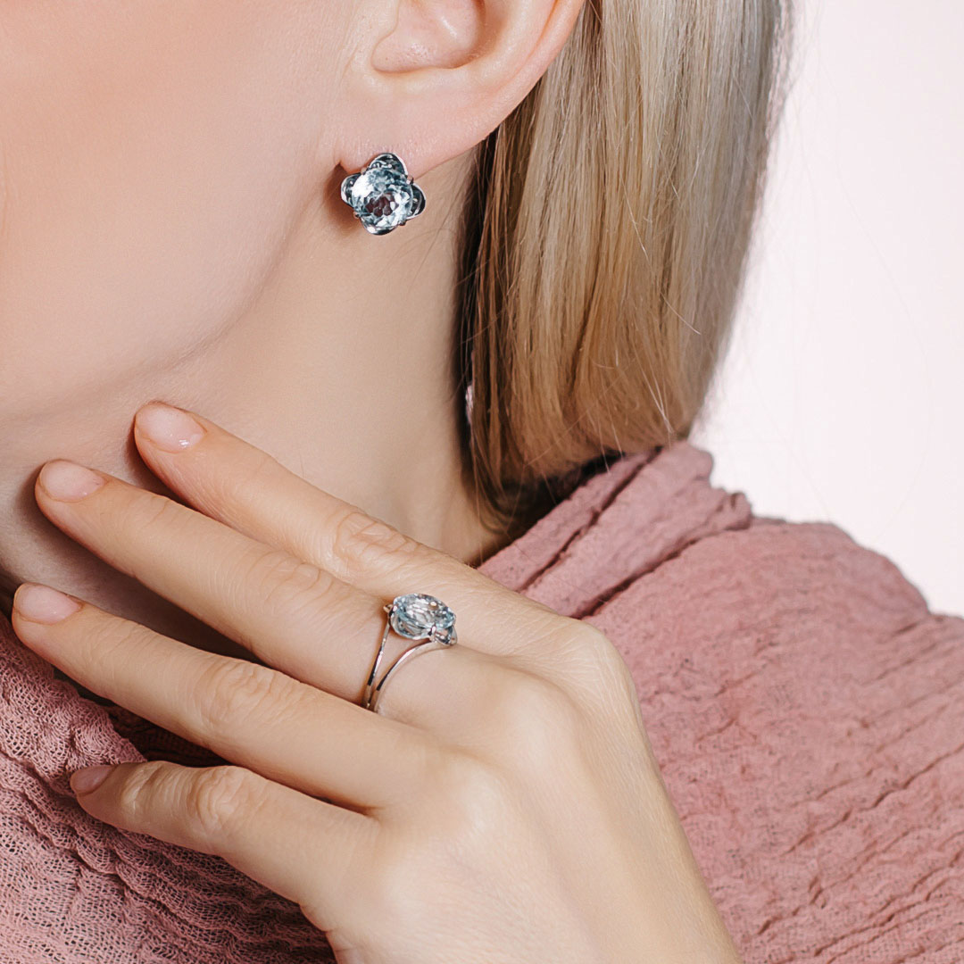 055217 Серьги (Ag 925)