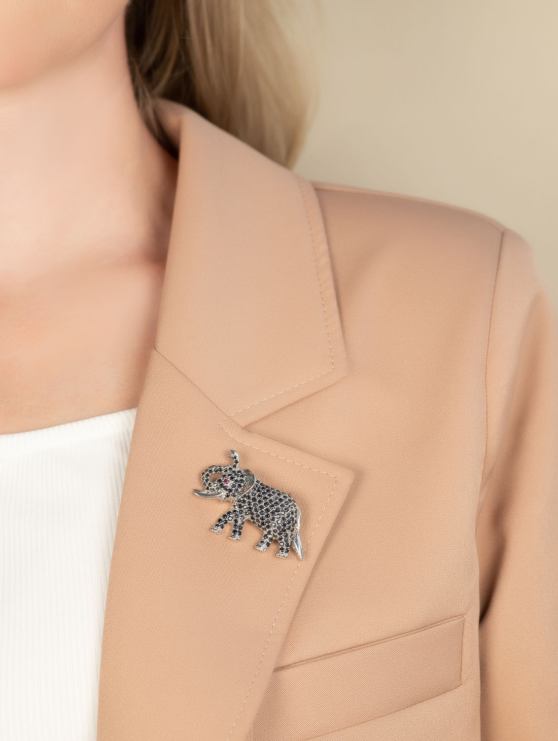 042401 Брошь-кулон (Ag 925)