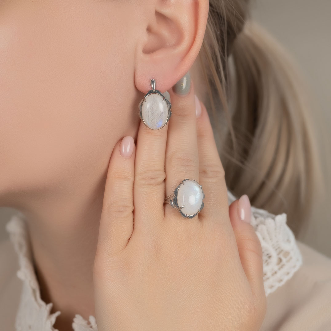 0575R Лунный Кольцо (Ag 925)