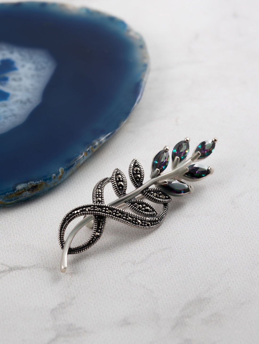 91635 Брошь (Ag 925)