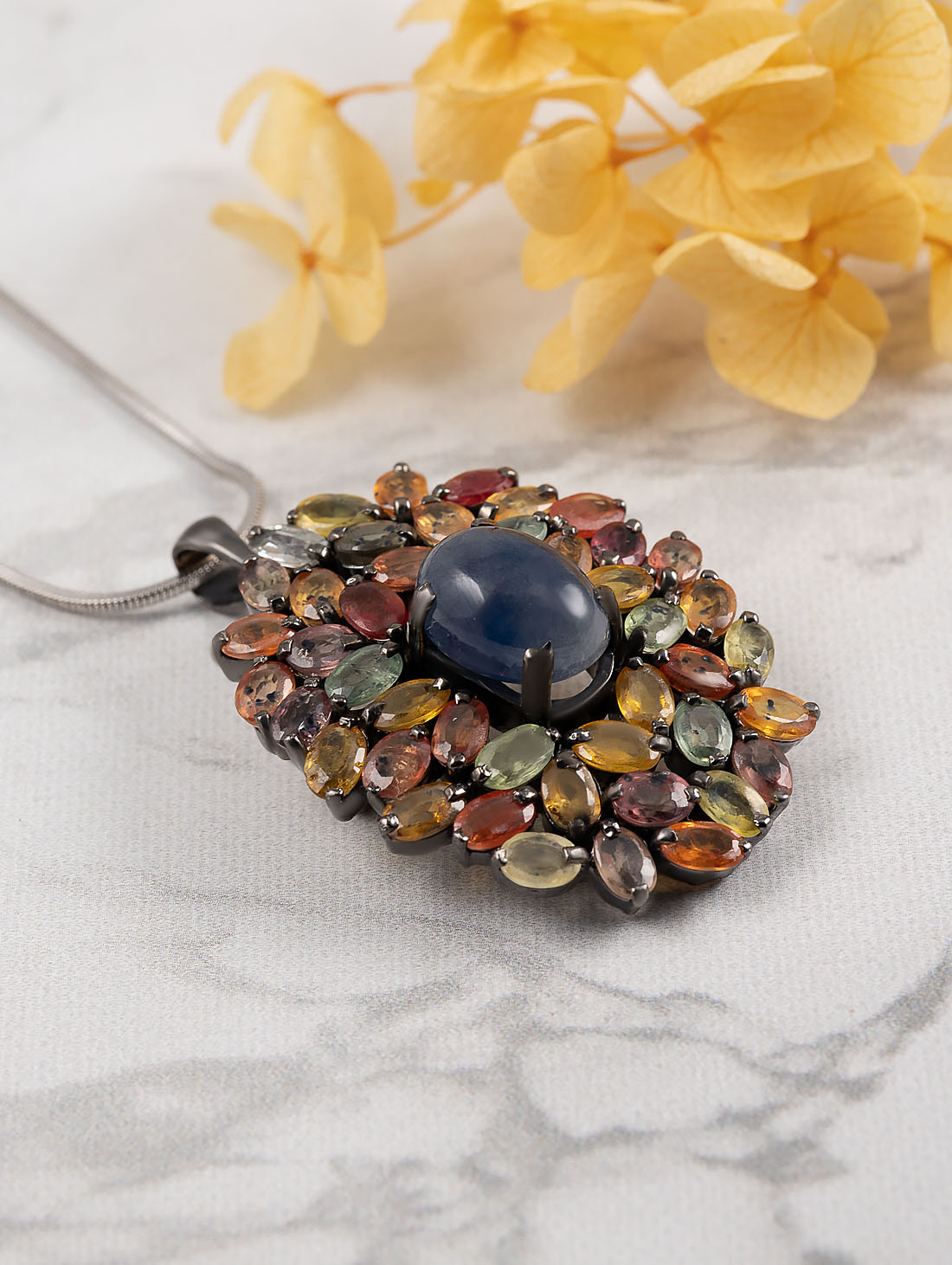 042336 Брошь-кулон (Ag 925)