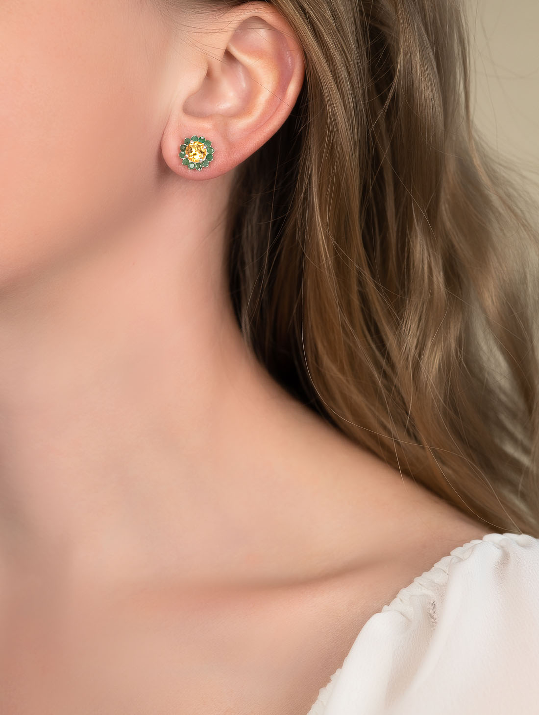 9475 Серьги пуссеты (Ag 925)