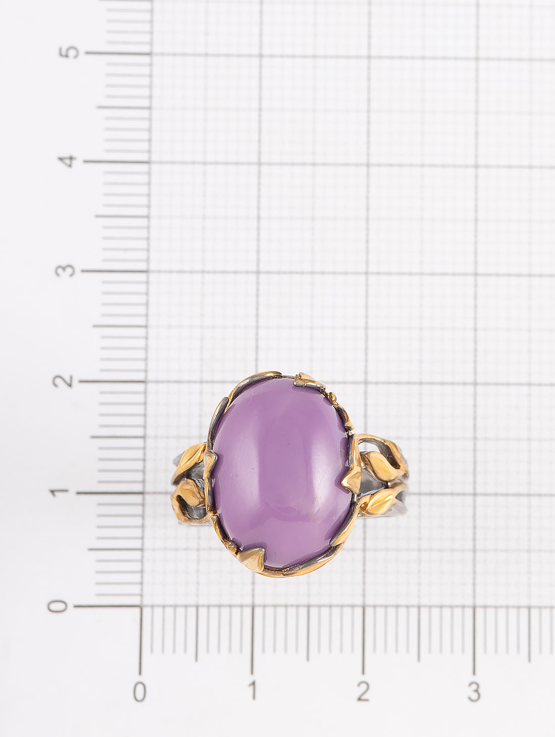 0593R Фосфосидерит Кольцо (Ag 925)