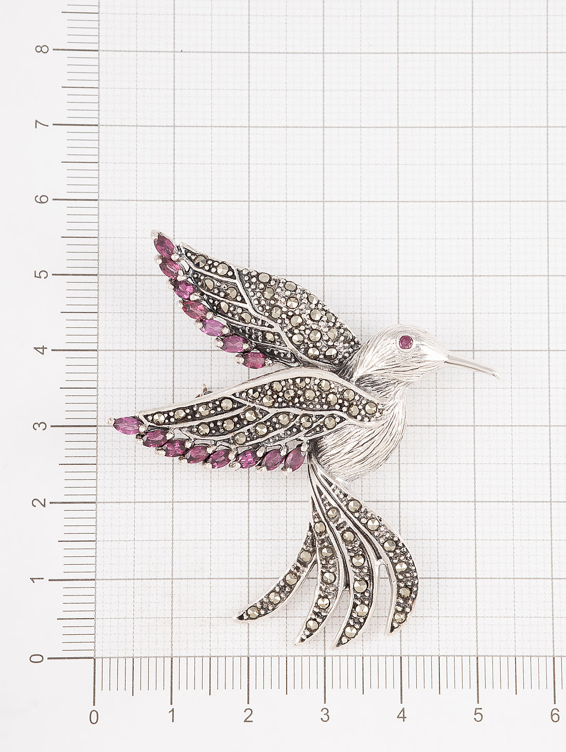 91586 Брошь (Ag 925)