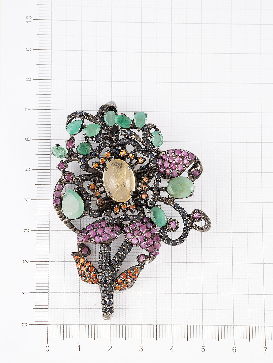 315 Брошь-кулон (Ag 925)