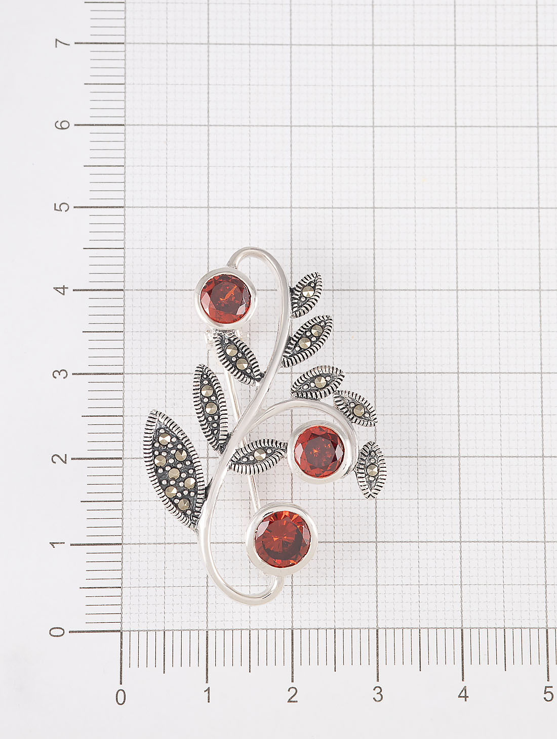 91653 Брошь (Ag 925)