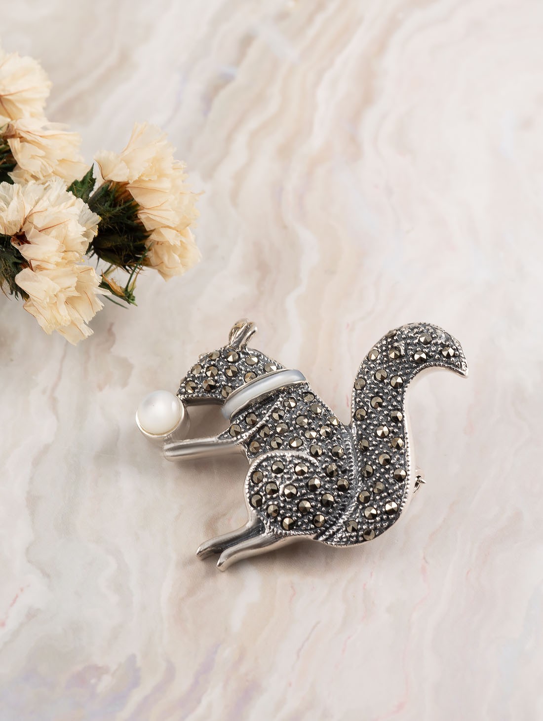 91591 Брошь (Ag 925)