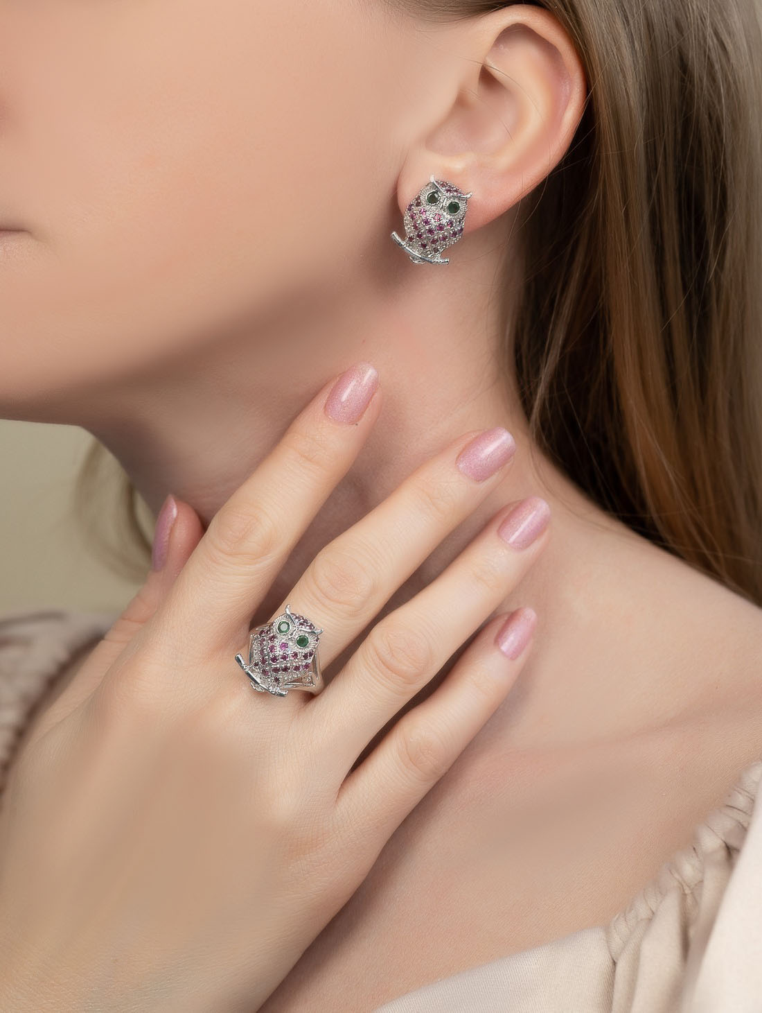 100967 Серьги (Ag 925)