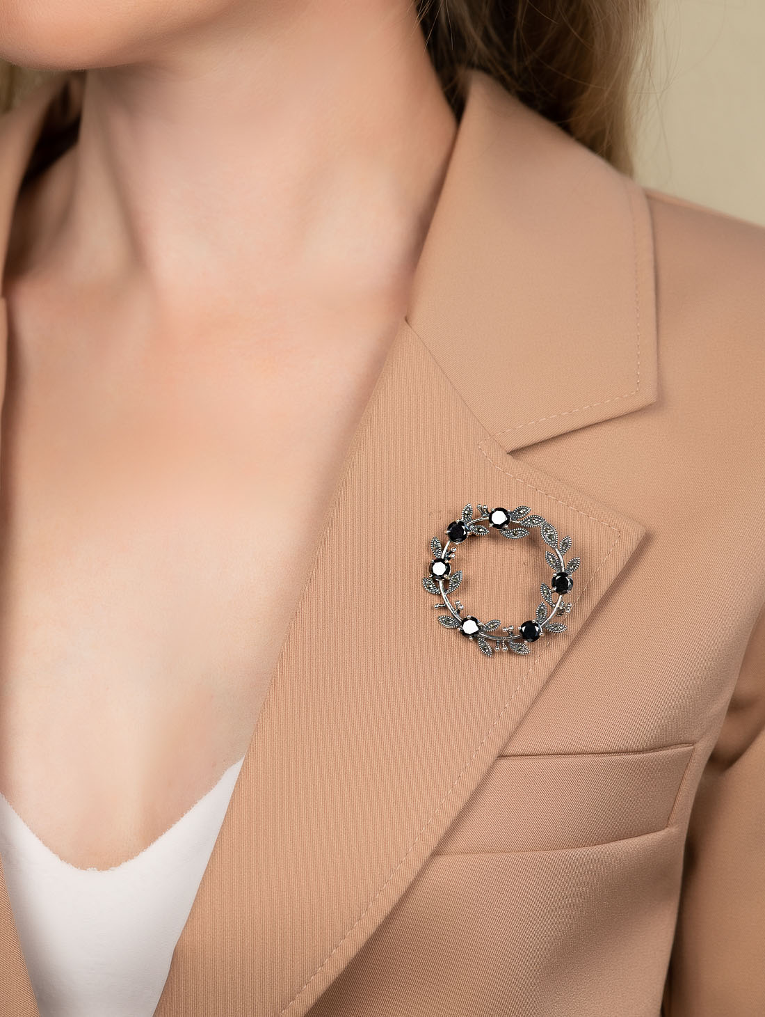 91578 Брошь (Ag 925)