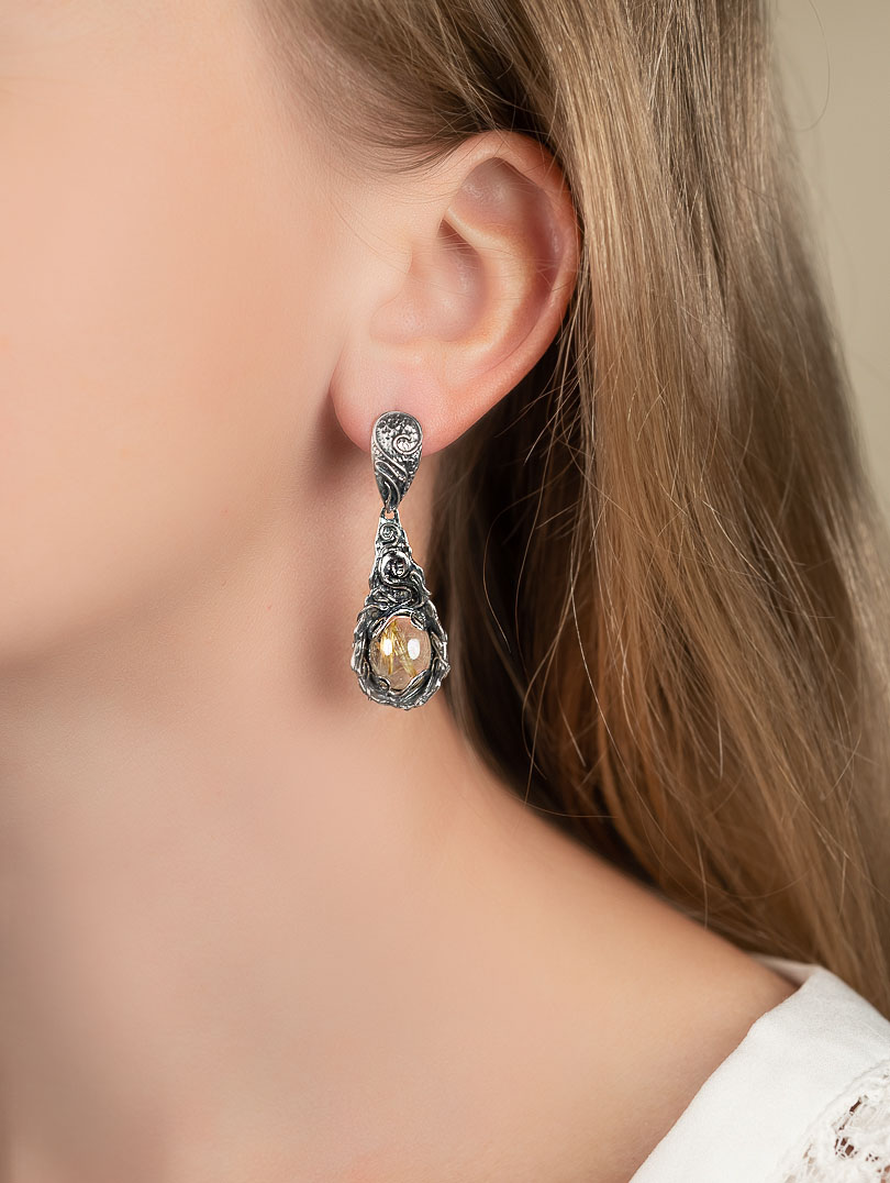 051248 Серьги (Ag 925)