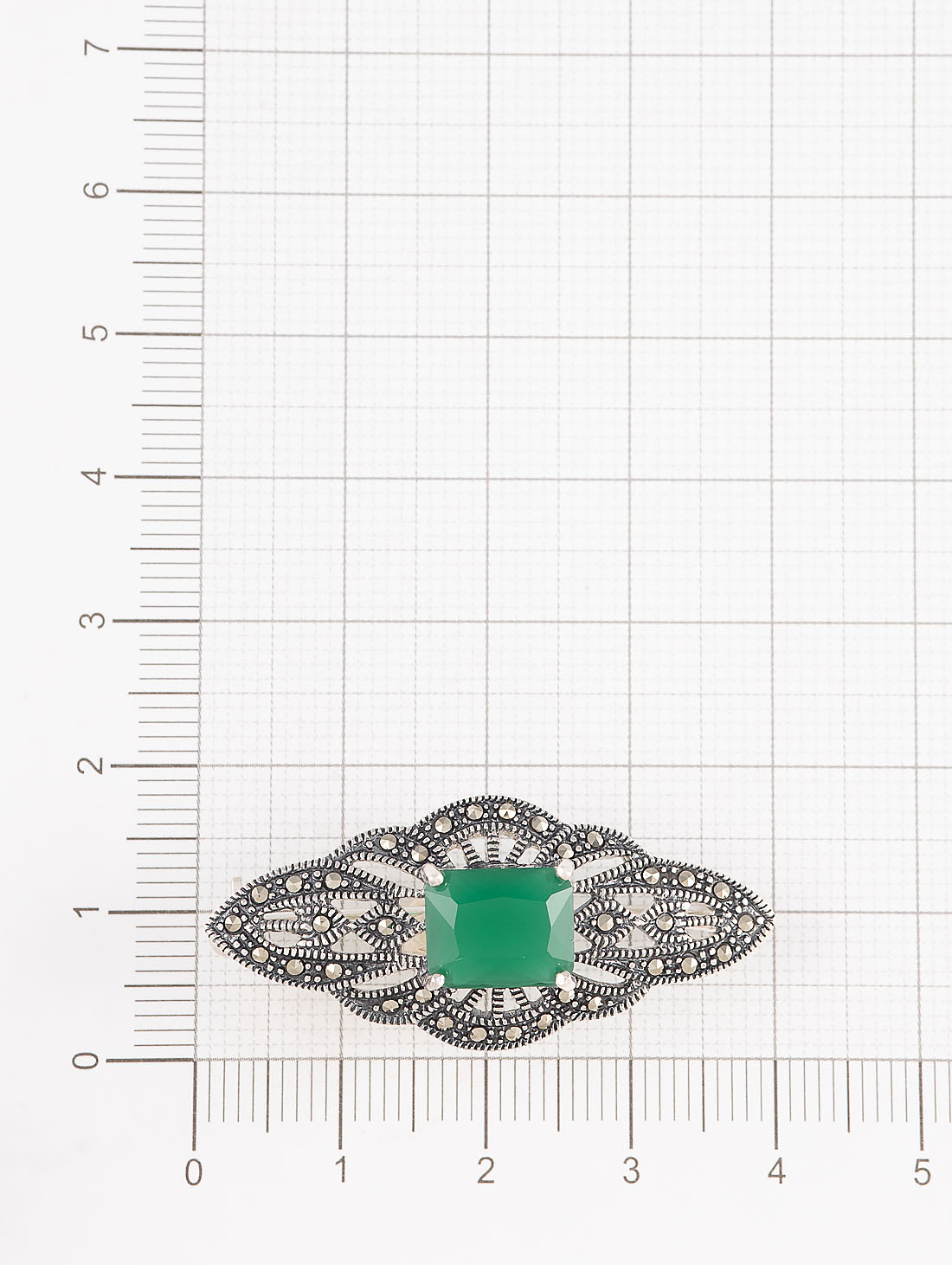 91571 Брошь (Ag 925)