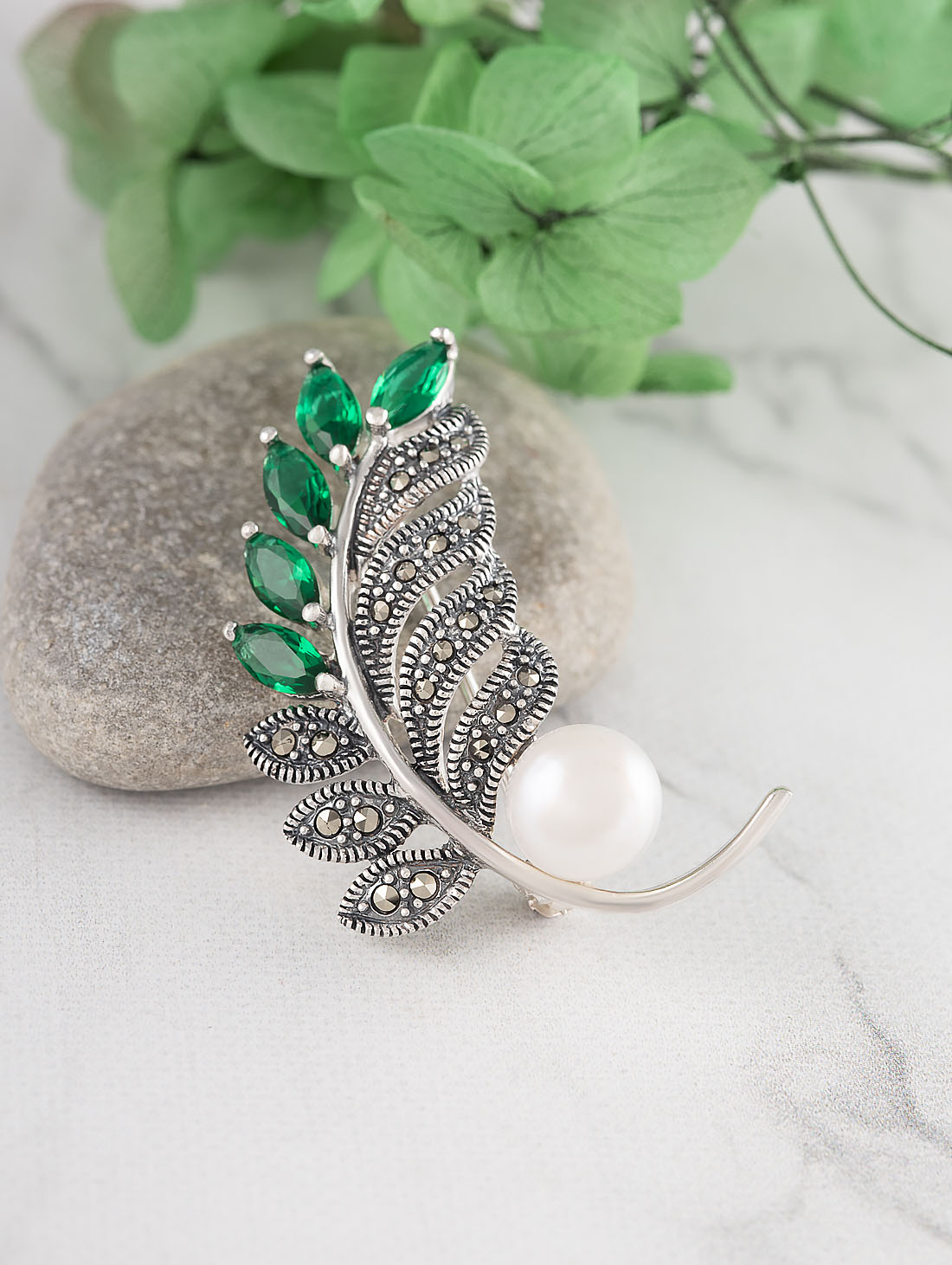 91535 Брошь (Ag 925)