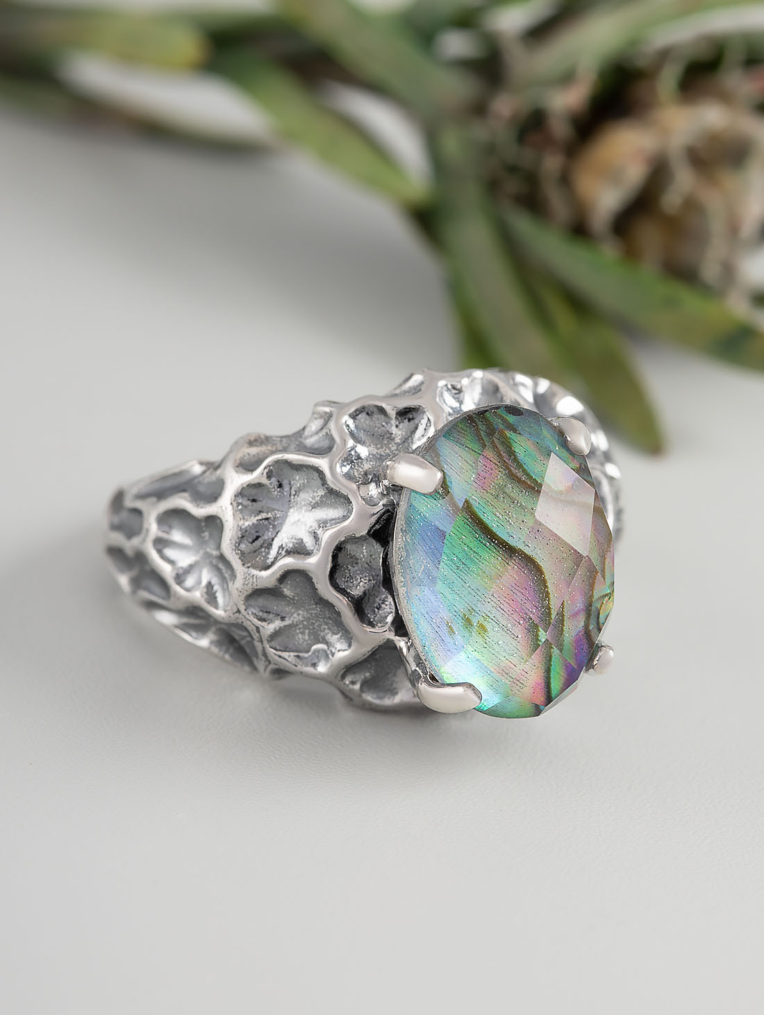 041370 Кольцо (Ag 925)