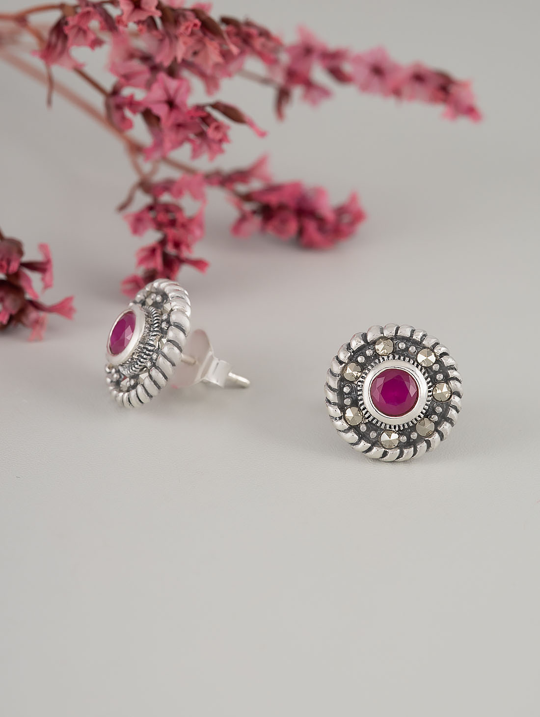 300203 Серьги пуссеты (Ag 925)