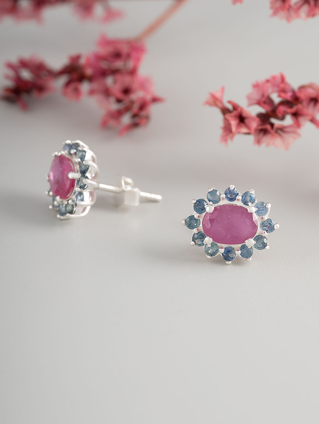 9406 Серьги пуссеты (Ag 925)