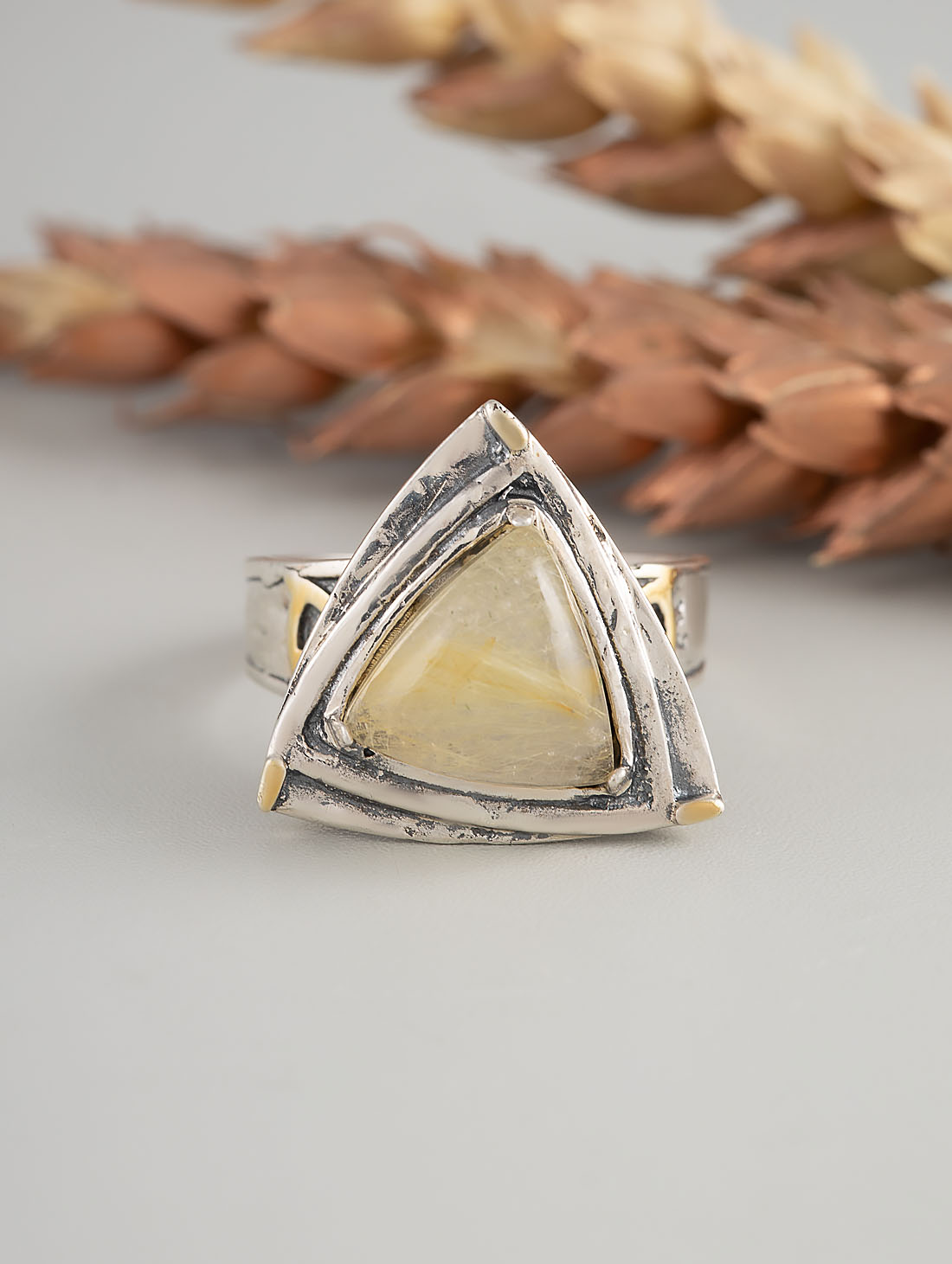 Rrr1337z Рутил Кольцо (Ag 925)