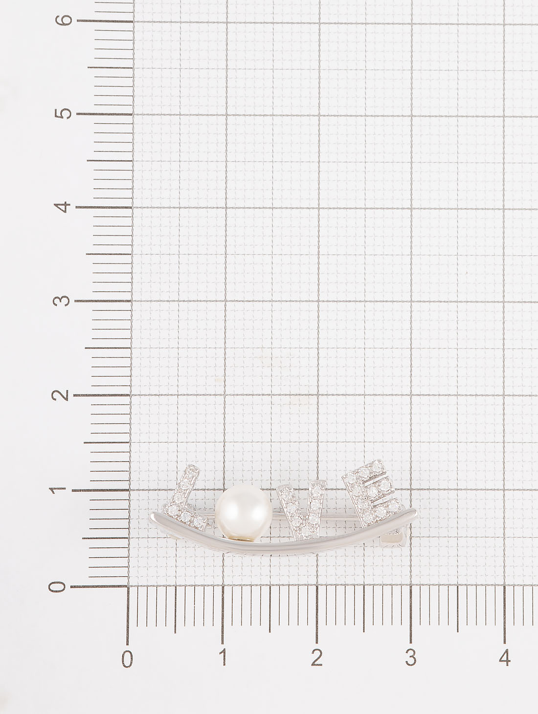 B00218 Брошь (Ag 925)