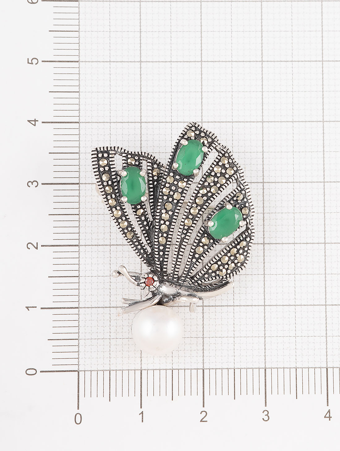 91565 Брошь (Ag 925)