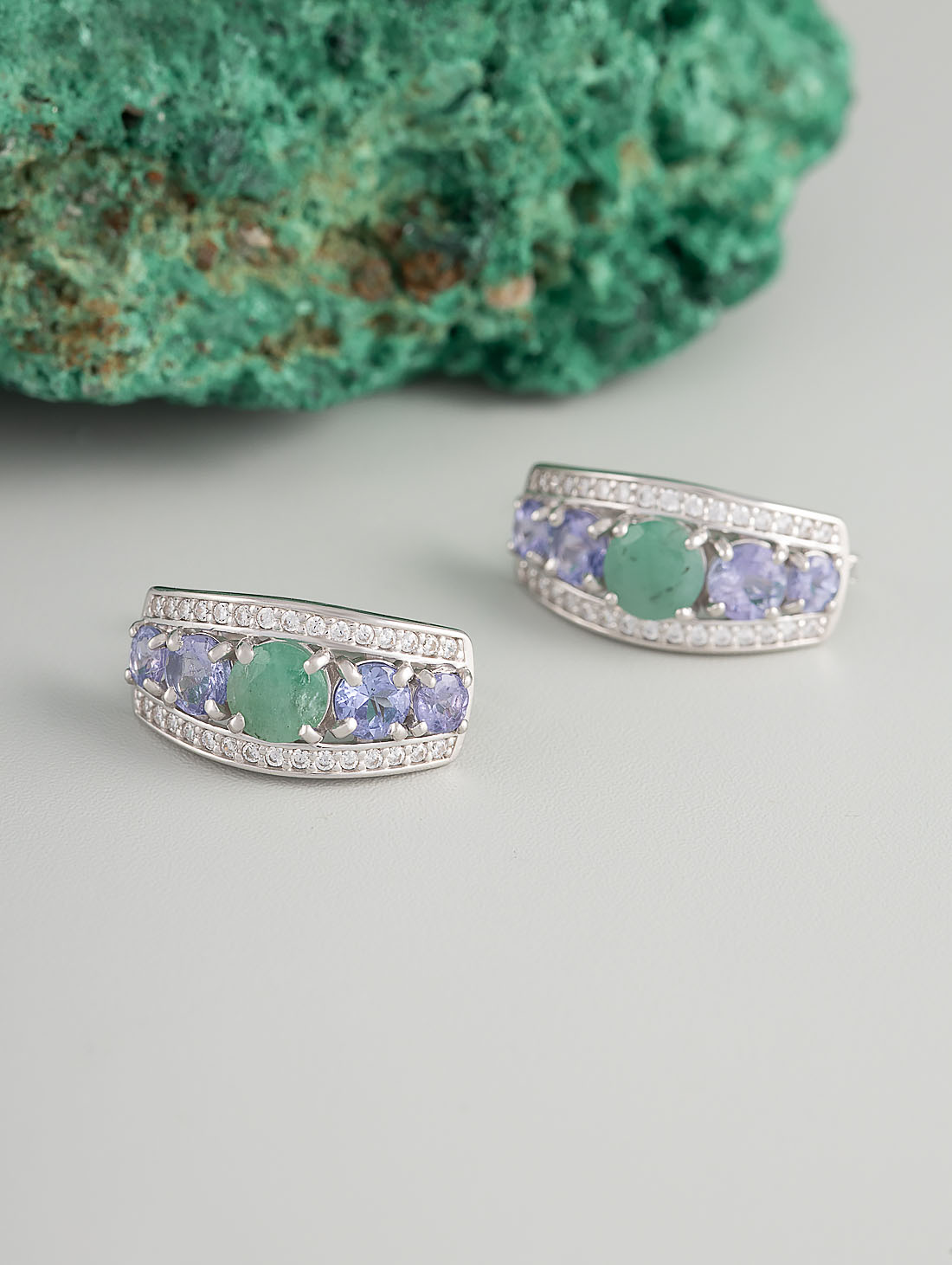 СГ203313 ИТФ Серьги (Ag_925)