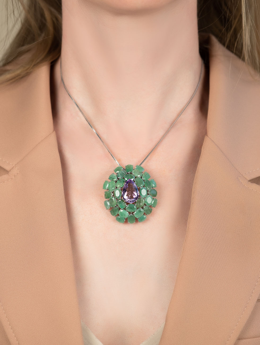 312 Брошь-кулон (Ag 925)