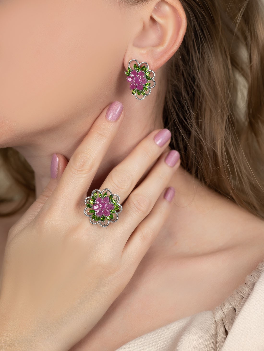 022233 Серьги (Ag 925)