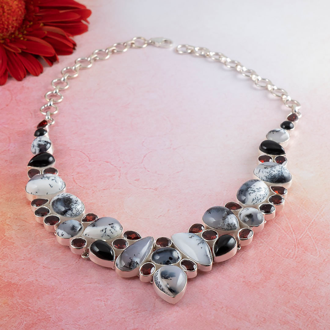 99895 Колье (Ag 925)