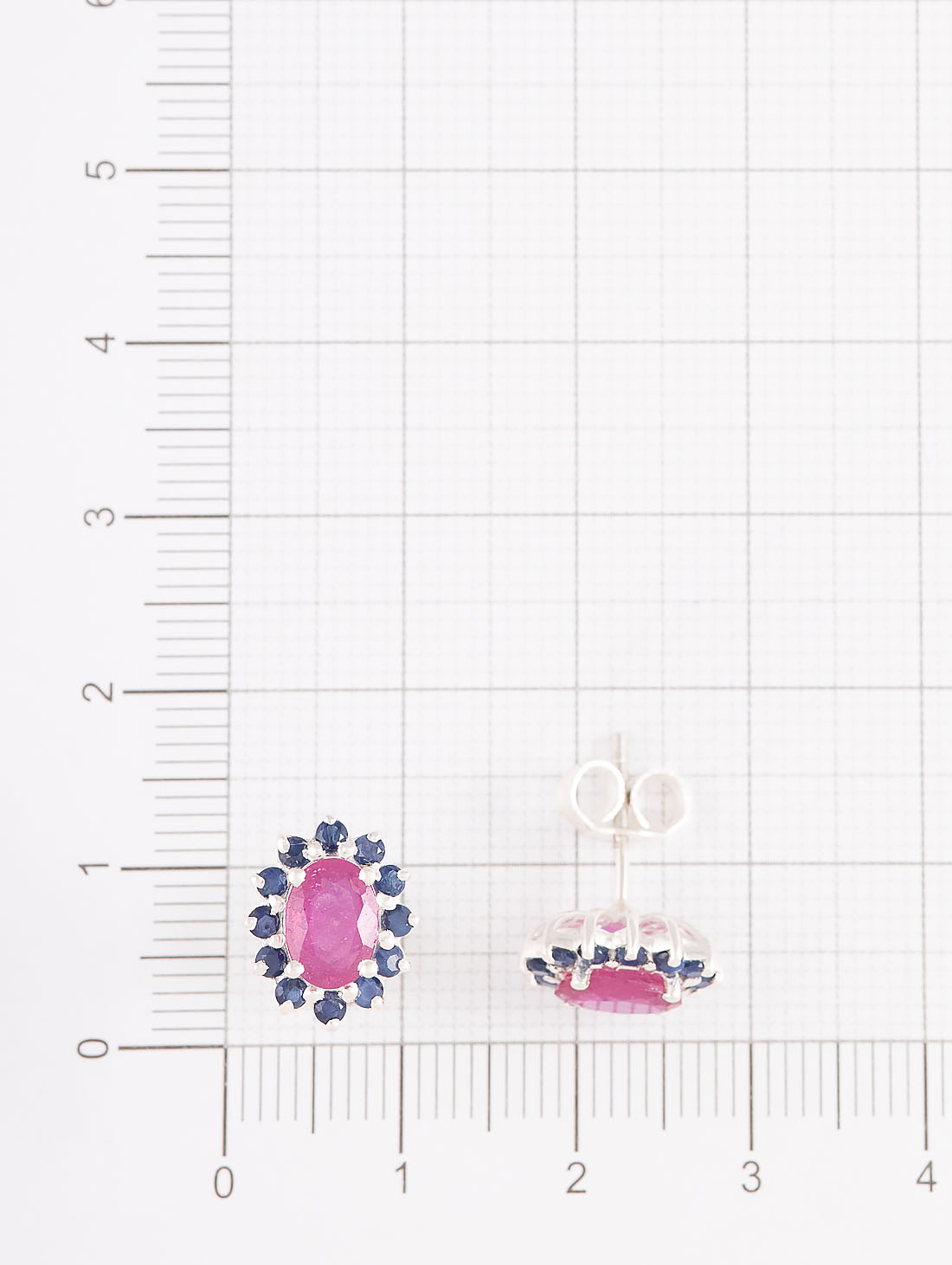 9511 Серьги пуссеты (Ag 925)