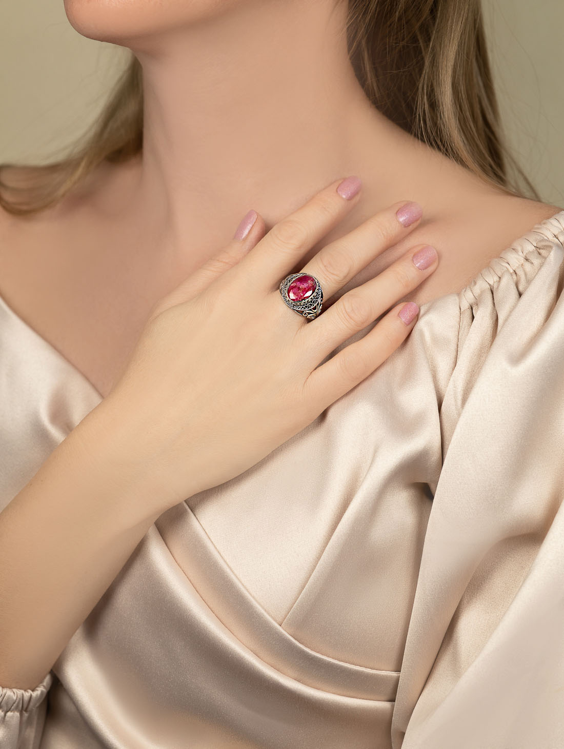 98910 Кольцо (Ag 925)