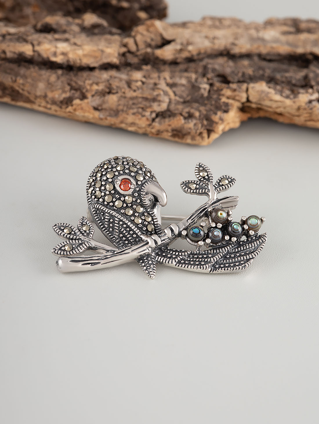 91555 Брошь (Ag 925)