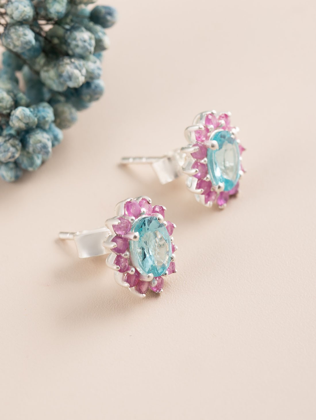 9444 Серьги пуссеты (Ag 925)