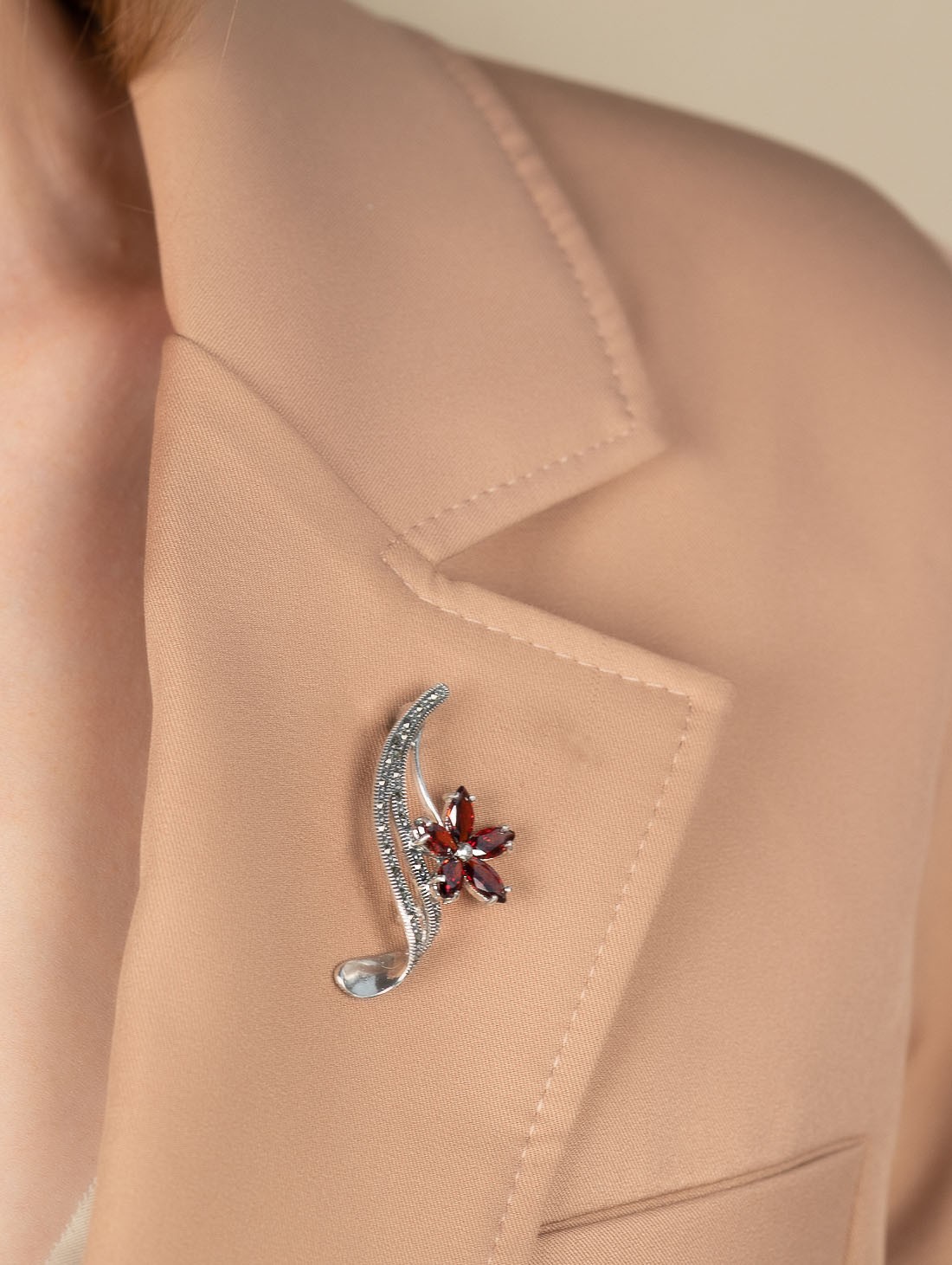 91594 Брошь (Ag 925)