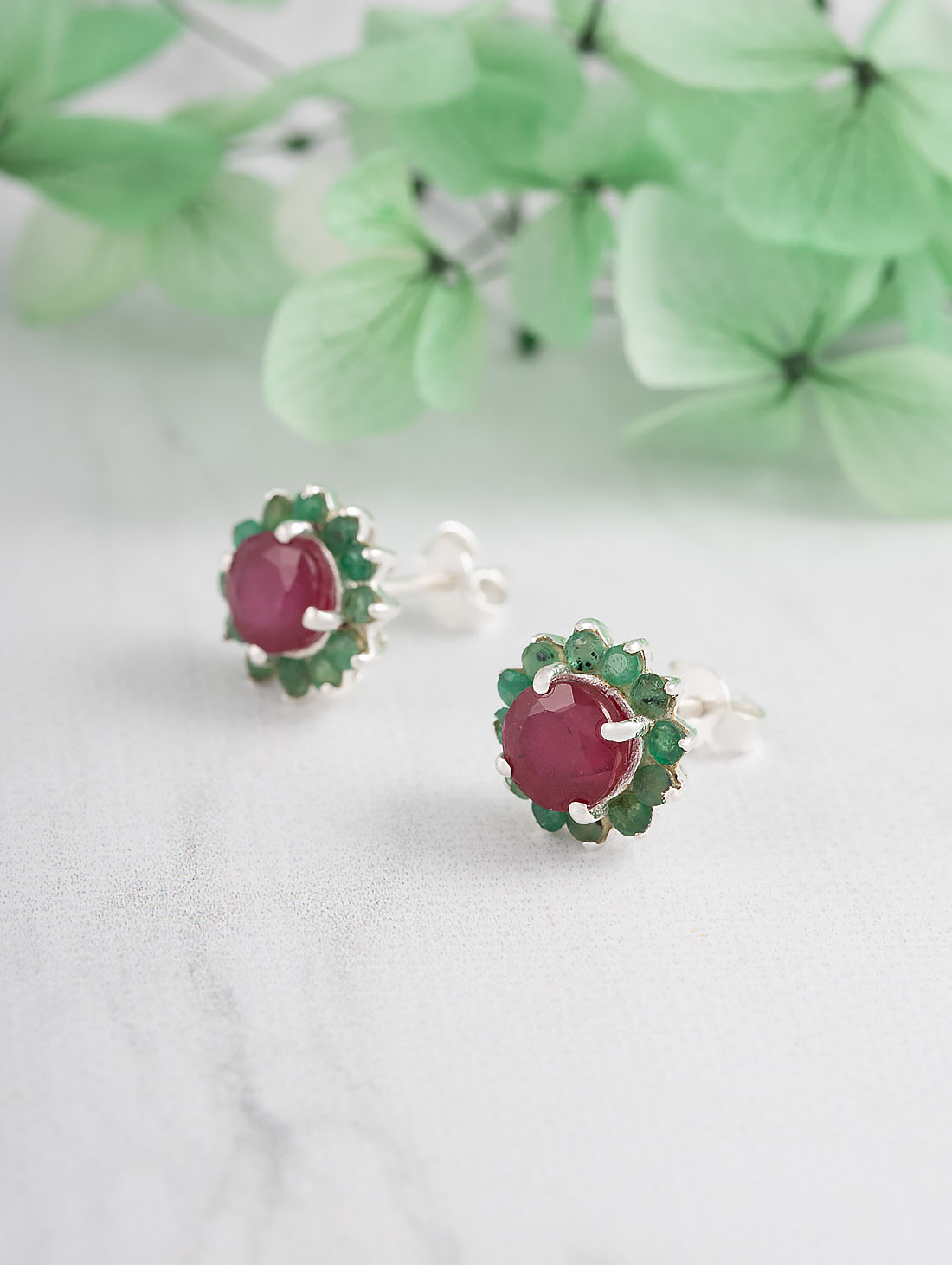 9375 Серьги пуссеты (Ag 925)