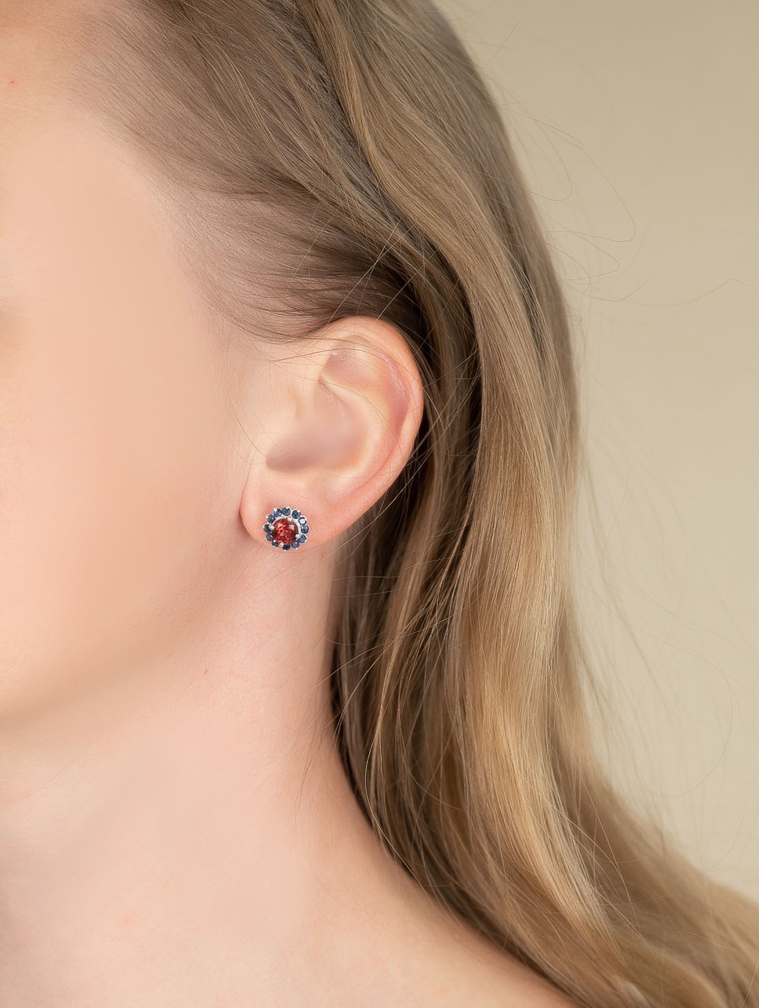 9435 Серьги пуссеты (Ag 925)