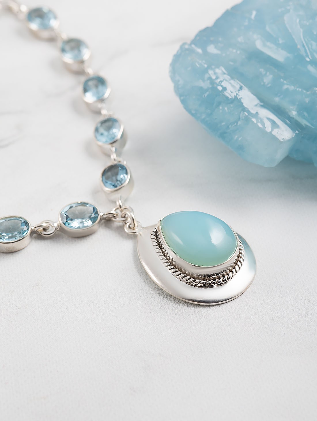 95981 Колье (Ag 925)