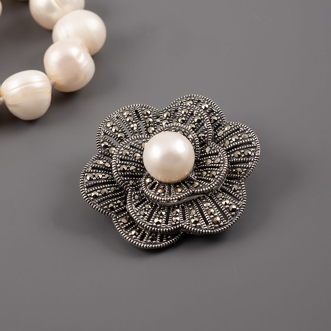 080103 Брошь (Ag 925)