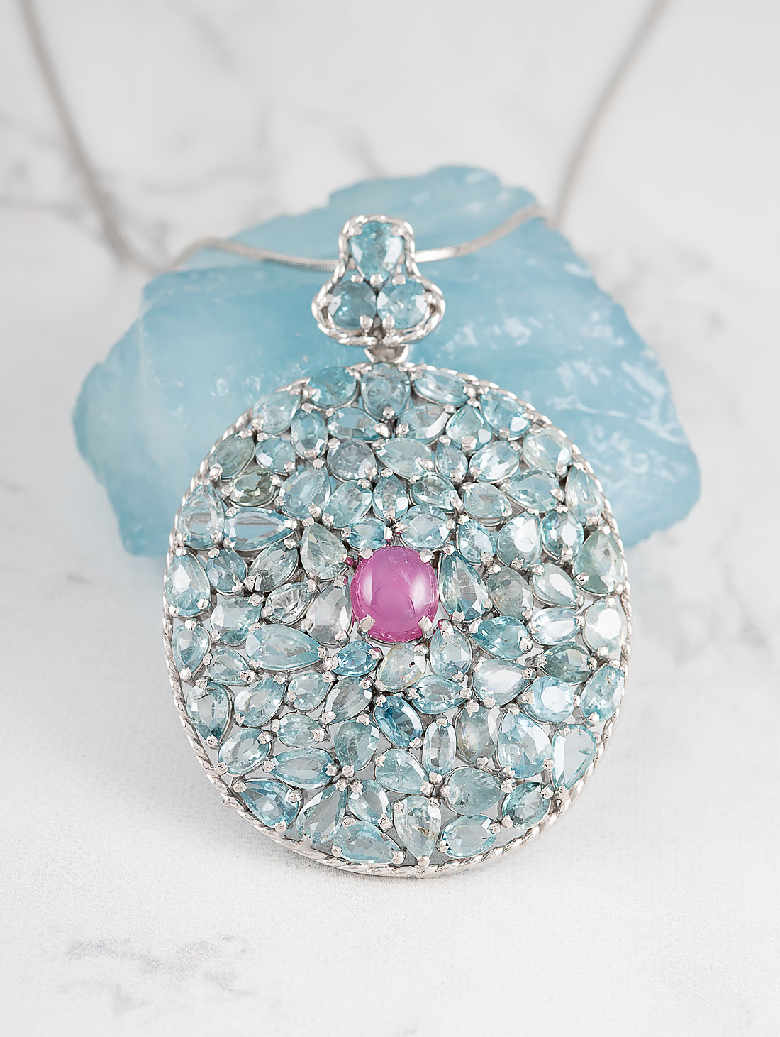 322 Брошь-кулон (Ag 925)