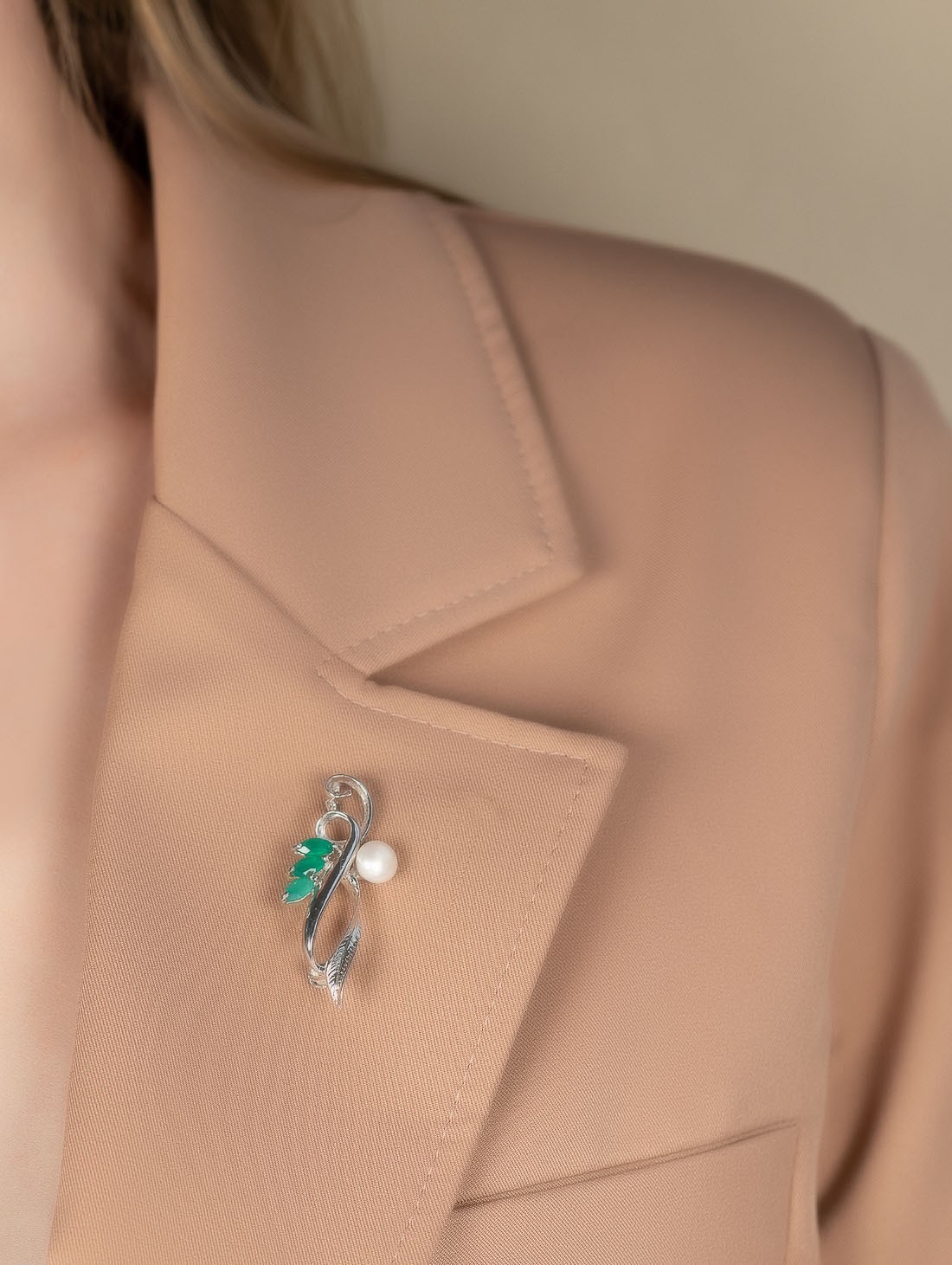 782 Брошь-кулон (Ag 925)