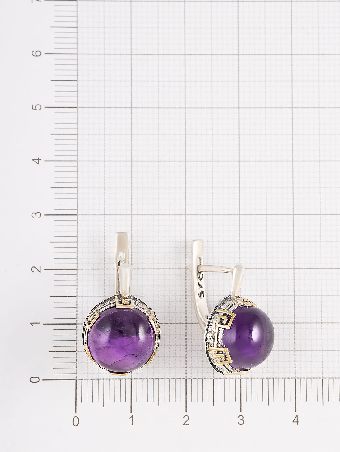 Err1300z Аметист Серьги (Ag 925)