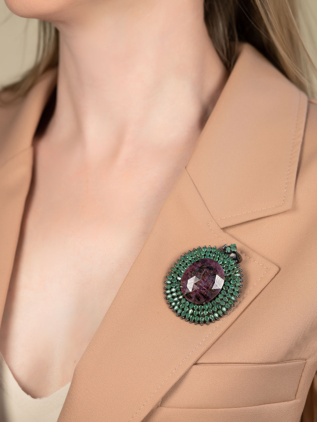 291 Брошь-кулон (Ag 925)