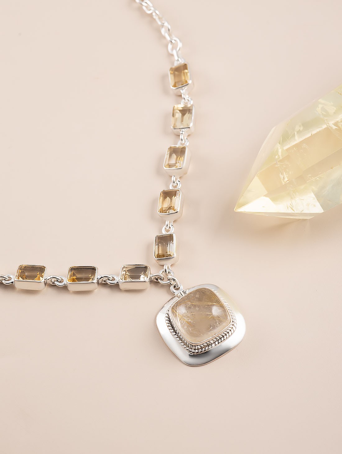 98851 Колье (Ag 925)