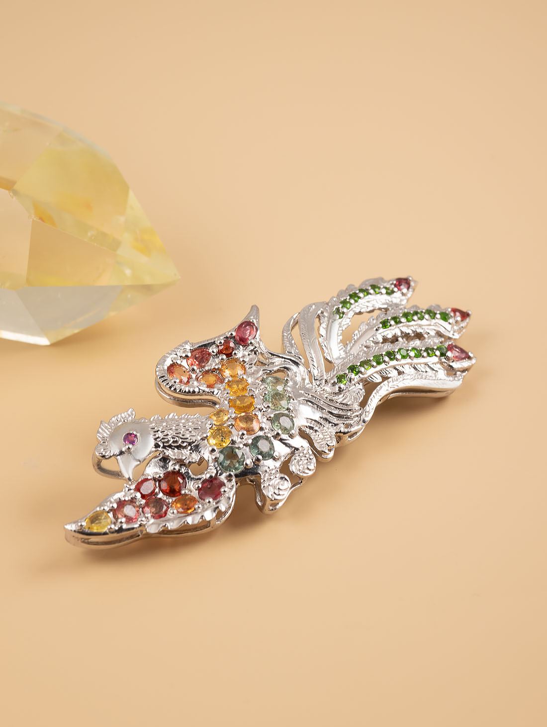 042362 Брошь-кулон (Ag 925)